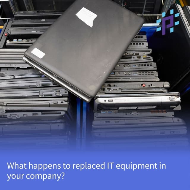 What happens to your company's IT equipment after an upgrade?